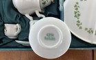 Vintage Gifts From Ireland 10 Pc Children   s Child   s Tea Set Shamrock Design Nib