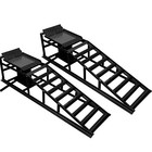 2pcs Heavy   duty 5   ton Hydraulic Service Ramps  Car Truck Jack Lift