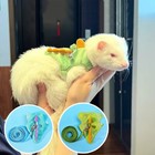 Hamster Rat Ferret Vest Harness Small Pet Adjustable Lead Leash Rope Chest Stra 