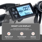 1000w 26   48v Ebike Conversion Kit Rear Wheel Hub Motor W  Lcd Display