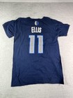 Men s Adidas The Go-to Tee Nba Mavs  11 Ellis Size Small Blue white
