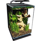 5 Gallon Glass Aquarium Kit W  Led Lighting   Hidden Filtration System New