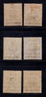 Momen  Malaya Fms Sg  1-6 1900 Mint Og H   240 Lot  68131 