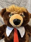 Donald Trump Trumpy Teddy Bear Original Authentic Deluxe 22  Flag