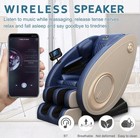 Full Body Zero Gravity Recliner Massage Chair  Built In Speakers Free Shipping