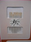 12 Pcs Assorted Self Threading Hand Sewing Needles Craft Quilting Embroidery 