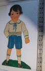 Ann And Joe - Vintage Paper Doll M  A  Donahue Co  80c 16  Dolls