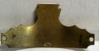 1900   s Nm  Antique Prr Pennsylvania Rail Road Conductor Gold Gilded 3    Hat Badge