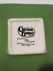 Flower Power Plate With Butterfly Made By Cracker Barrel Trinket Dish 5  X 5 