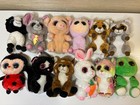 Ty Beanie Boos Plush Lot Of 12 Farm Woodland Animals Cow  Mouse  No Tags Play