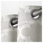 Set Of 2 108 x54  Cartago Insulated Woven Blackout Grommet Top Window Curtain