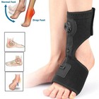 Plantar Fasciitis Night Splint Adjustable Foot Drop Ankle Brace Support Toe Pain