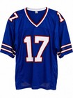 Buffalo Bills Josh Allen Signed Pro Style Blue Promo Jersey Autographed W coa