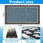 pool Leaf Net Cover 16x26ft  Durable Rectangle Netting For Inground   Above