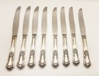54-pc Wm A Rogers Oneida Sectional Silverplate Flatware Set Valley Rose W  Chest