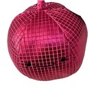Fao Schwarz 9  Disco Ball Toy Plush Pink Nwt