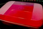 New  nos  Made In Usa Tupperware Storz-a-lot Hinged Lid Container 2242