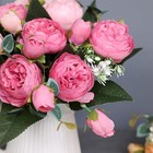 Artificial Peony Flowers Silk Peony Rose Real Touch Fake Flowers 3pcs Single    