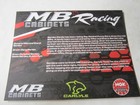 Nhra  2026 Doug Gordon Mb Cabinets  Camaro T a Funny Car Drag Racing Handout