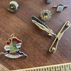 14k Heart   Lot Of Pins Buttons Earrings Ffa 4 H Service Craftsman Indian Head