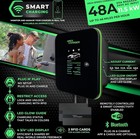 Mach 2  Nacs tesla Connector Fast Level 2 Ev Charger 48 Amp Garagepro Wallmount