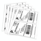 18000 Self Adhesive 8 5x5 5 Half Sheet Shipping Mailing Labels For Laser Inkjet