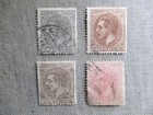 Spain  Scott  242  245  247 249  Used