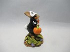 Wee Forest Folk Skelebunny - Retired Halloween Wff - Cute And New In Box