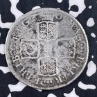 1707-e Great Britain Queen Anne 1 Shilling Lot jm1280 Silver 