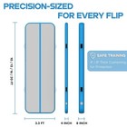 Inflatable Air Tumbling Mat Gymnastics Tumble Track 4 8 Inches Thickness Air    