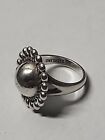 Navajo Vintage Fred Harvey Era Sterling Silver Dome Ring Size 5 5 