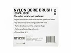 10 Pack-  25 Cal Nylon Bore Brushes For Gun Cleaning And Maintenance