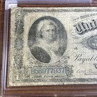1886  1 Silver Certificate Well Circulated