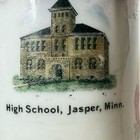 High School - Jasper  - Mn Minnesota Souvenir Antique Trinket  China  Mug Cup