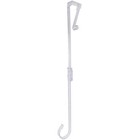 Celebrations Adjustable Wreath Hanger Holiday Over The Door Hook Plastic 1 Pc