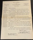 1933 Anti-prohibition Letter To   Wet Delegate   Massachusetts Division Wonpr
