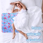 Bed Pads For Incontinence 59x31 Inch Large Reusable Washable Waterproof Sheet