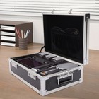 Aluminum Alloy Tool Lock Pistol Gun Case Hard Storage Carry Case Hand Safe Box