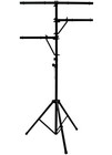  2  Pro Audio Dj Multi Arm 8 Bolt Lighting 12 Foot Tripod Light Stand Package