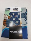 Star Wars Mandalorian  Baby Child Yoda Rotary Fabric Shower Curtain 72in X 72in