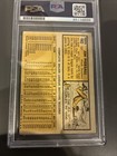 Jim Piersall Washington Senators 1963 Topps Psa dna Cert Autograph Signed Card