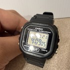 Casio La-20wh Illuminator Digital Watch 3284 Water Resistant Black Unisex