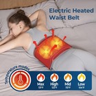 Heating Pad For Back Pain Relief  60    Large Portable Lower Back Massager W
