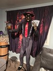 Home Accents Holiday Led 6 5ft  Jack Of Spades Animatronic
