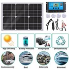 400w Solar Panel Kit 12v Battery Charger For Caravan Boat Rv W  100a Controller