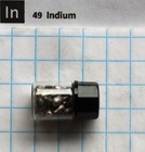 5 Gram 99 995  Indium Metal Dropshots In Glass Vial Element 49 Sample