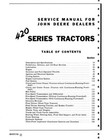 John Deere Service Manual For 420 Series Tractors  Sm2019  Free Shipping