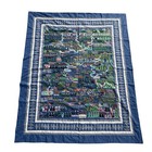 Rare Vintage Hmong Story Cloth Quilt Vietnam War Hand-embroidered Laos 78  X 65 
