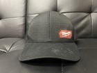 Milwaukee Gridiron Snapback Mesh Trucker Hat Cap Black 150428 One Size Pre-owned