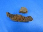 Civil War Relic Artillery Shell Fragments X2  Dug  Chattanooga  Tn
